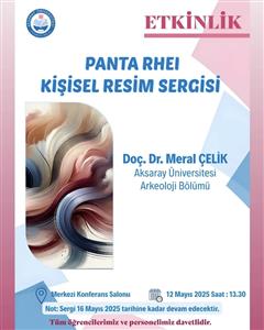 Etkinlik: Panta Rhei Kişisel Resim Sergisi: Doç. Dr. Meral Çelik